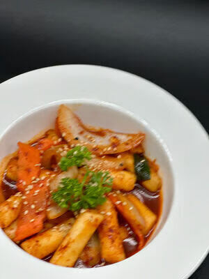 Korean Spicy Rice Cake