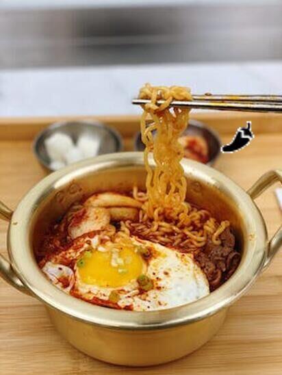 Spicy Kimchi Ramen Soup