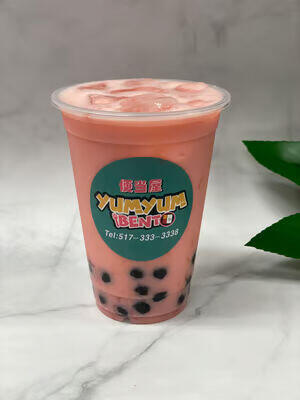 Strawberry Bubble Milk Tea