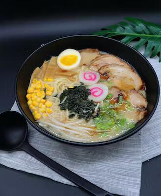 Black Garlic Tonkotsu Chicken Ramen